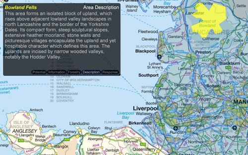 WoodlandCalc area description